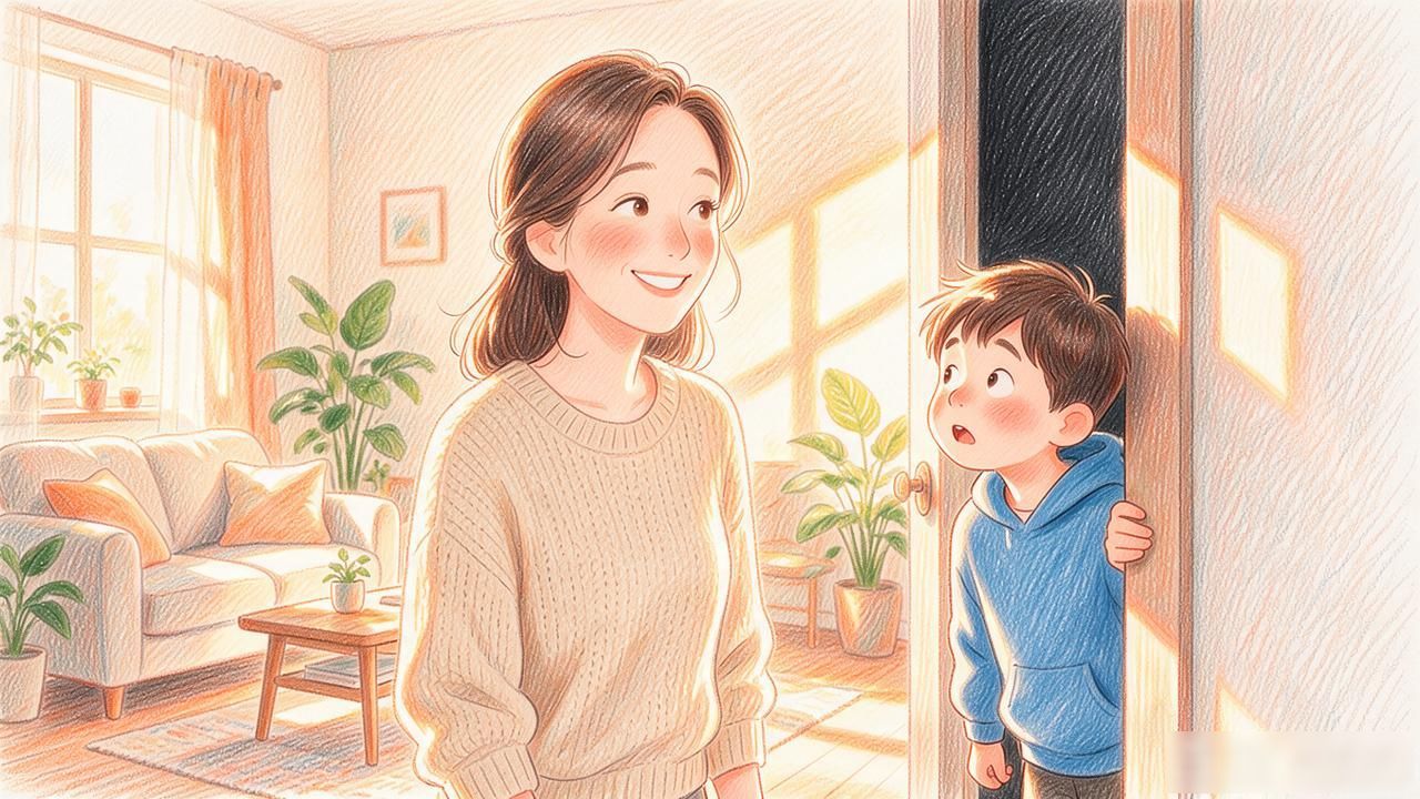 儿子试探妈妈成功：放手让孩子成长的那一步，我走对了