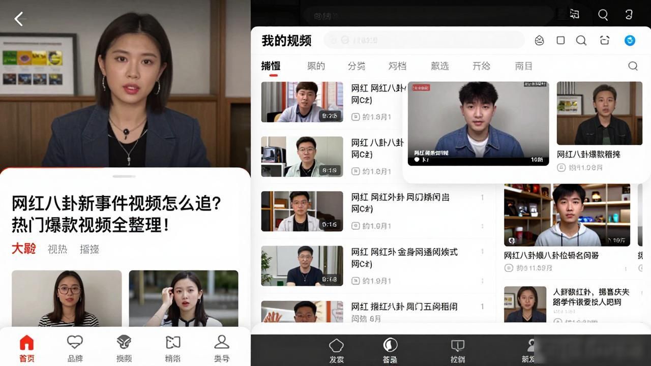 网红八卦报道_网红八卦新事件视频-_八卦网站爆料视频