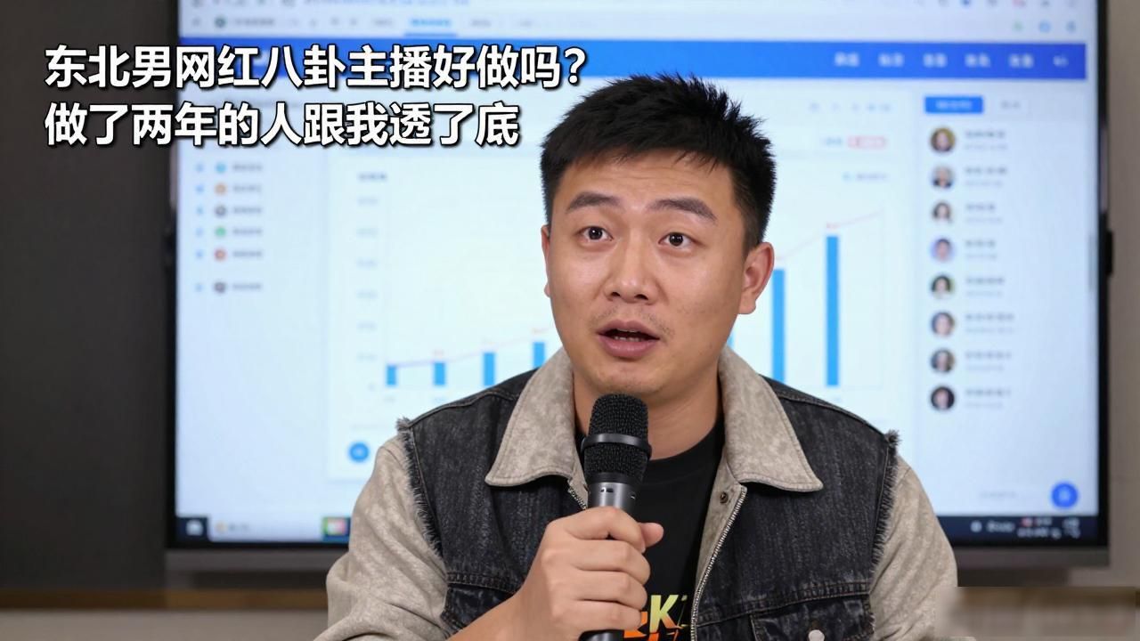 东北男网红八卦主播好做吗？做了两年的人跟我透了底